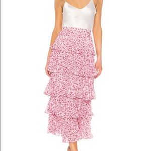 Never worn Amur paisley floral print skirt